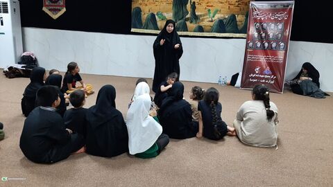 موکب اربعینی کانون پرورش فکری خوزستان در مرز چذابه «روز سوم»