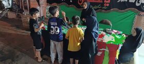 گزارش تصویری فعالیت موکب سیدالشهدا کانون کرمانشاه و میزبانی زائران