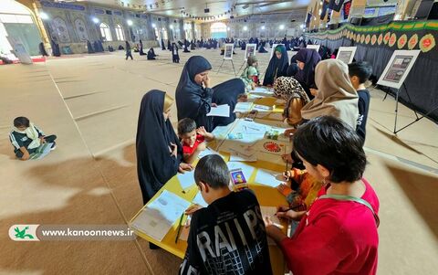 برپایی نمایشگاه نقاشی«به یاد حسین، برای حسین(ع)» در نماز جمعه یاسوج