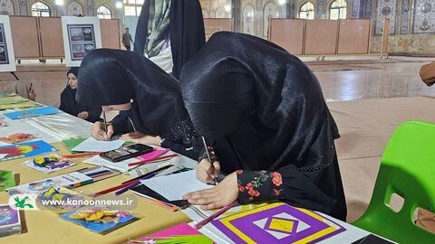 برپایی نمایشگاه نقاشی«به یاد حسین، برای حسین(ع)» در نماز جمعه یاسوج