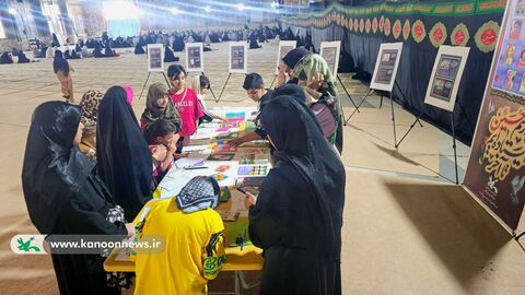 برپایی نمایشگاه نقاشی«به یاد حسین، برای حسین(ع)» در نماز جمعه یاسوج