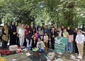 برگزاری اردوی جنگلی با حضور اعضای فعال کانون بندرگز