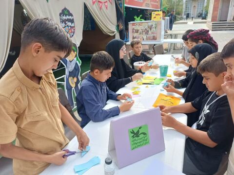 فعالیت موکب «میهمانان کوچک امام حسین(ع)» کانون استان آذربایجان غربی در پایانه مرزی تمرچین پیرانشهر