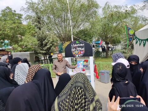 فعالیت موکب «میهمانان کوچک امام حسین(ع)» کانون استان آذربایجان غربی در پایانه مرزی تمرچین پیرانشهر