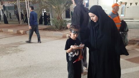 موکب اربعینی کانون پرورش فکری خوزستان در مرز چذابه «روز چهارم»