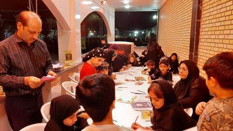 موکب اربعینی کانون پرورش فکری خوزستان در مرز چذابه «روز چهارم»