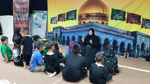 موکب اربعینی کانون پرورش فکری خوزستان در مرز چذابه «روز چهارم»