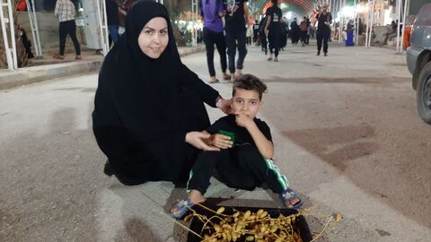 موکب اربعینی کانون پرورش فکری خوزستان در مرز چذابه «روز چهارم»