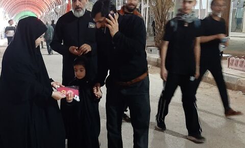 موکب اربعینی کانون پرورش فکری خوزستان در مرز چذابه «روز چهارم»