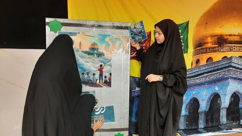 موکب اربعینی کانون پرورش فکری خوزستان در مرز چذابه «روز چهارم»