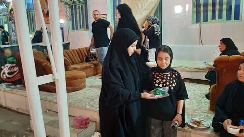 موکب اربعینی کانون پرورش فکری خوزستان در مرز چذابه «روز چهارم»