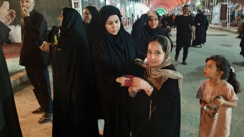 موکب اربعینی کانون پرورش فکری خوزستان در مرز چذابه «روز چهارم»