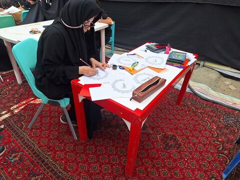 موکب فرهنگی کانون استان اصفهان در مرز باشماق میزبان زائران اربعین است