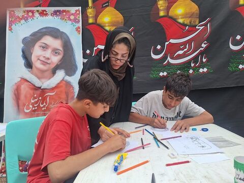 موکب فرهنگی کانون استان اصفهان در مرز باشماق میزبان زائران اربعین است
