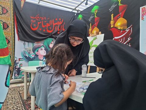 موکب فرهنگی کانون استان اصفهان در مرز باشماق میزبان زائران اربعین است