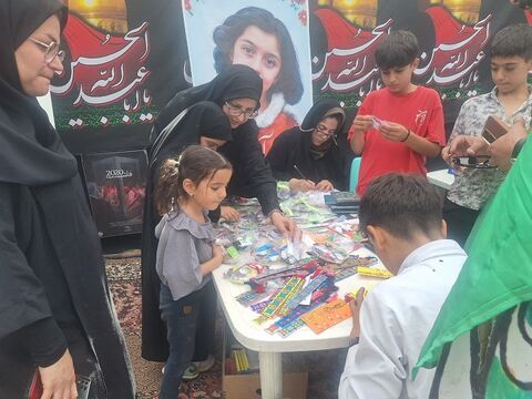 موکب فرهنگی کانون استان اصفهان در مرز باشماق میزبان زائران اربعین است