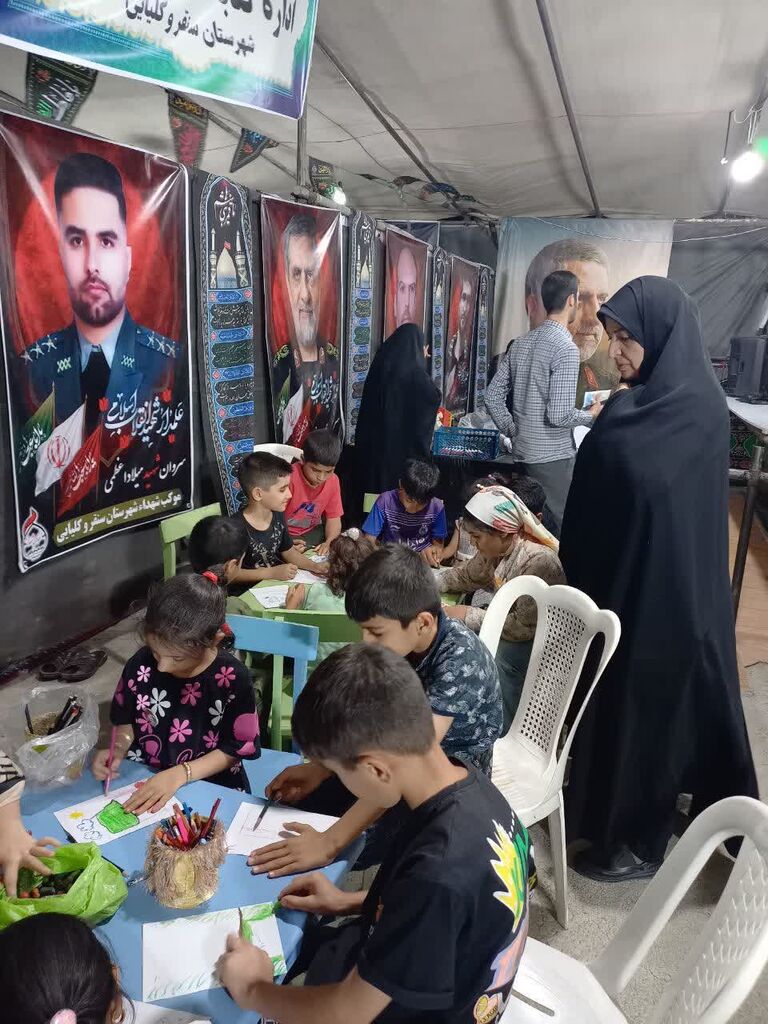 موکب فرهنگی "رقیه خاتون(س)" کانون سنقر میزبان زائران اربعین