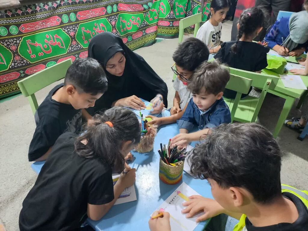 موکب فرهنگی "رقیه خاتون(س)" کانون سنقر میزبان زائران اربعین