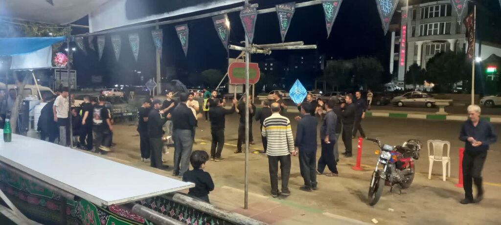 موکب فرهنگی "رقیه خاتون(س)" کانون سنقر میزبان زائران اربعین