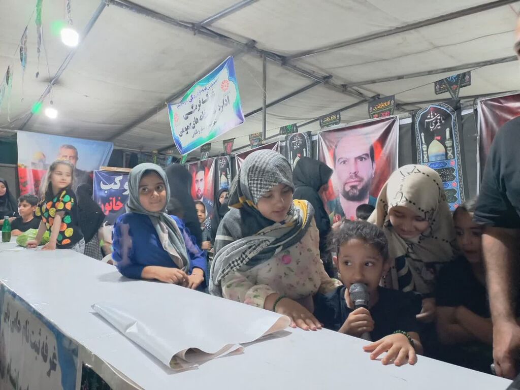 موکب فرهنگی "رقیه خاتون(س)" کانون سنقر میزبان زائران اربعین