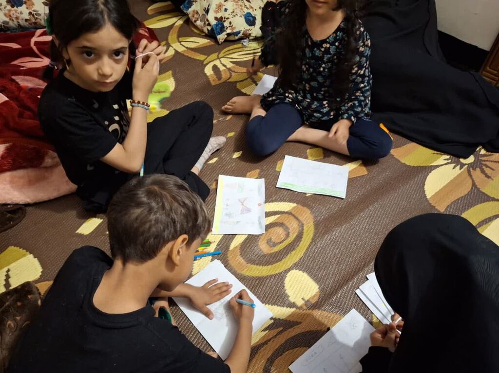 برپایی موکب سیار اربعین حسینی کانون پرروش فکری همدان