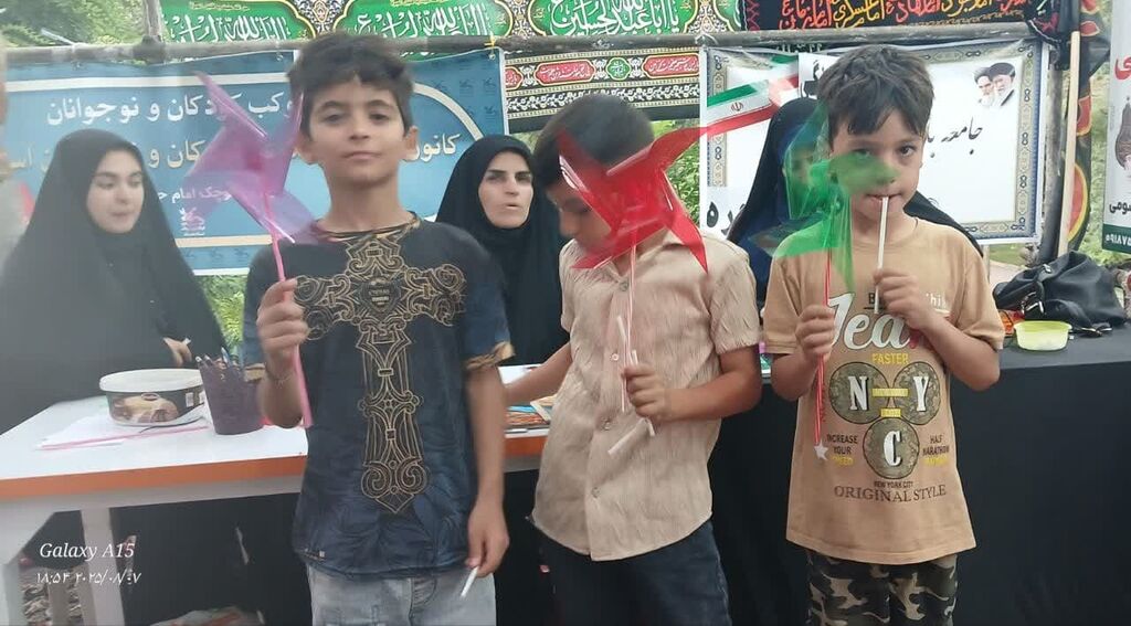برپایی موکب سیار اربعین حسینی کانون پرروش فکری همدان