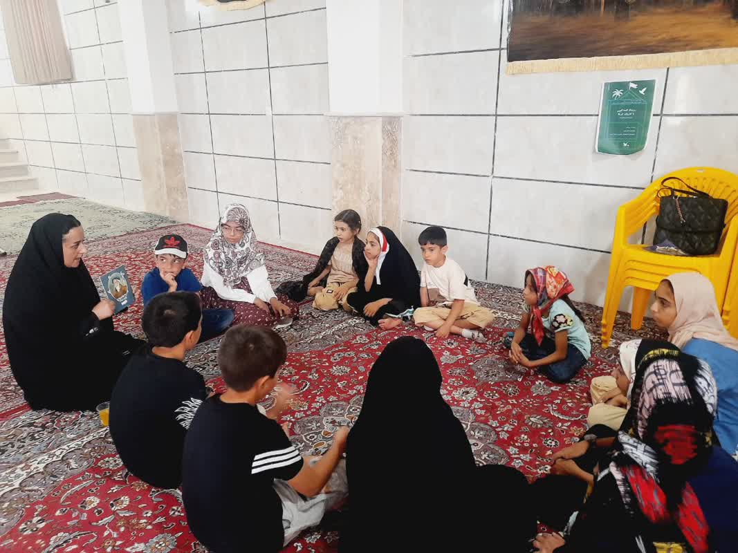 قصه گویی با کاروان کربلا در جاده های مقاومت