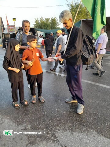 سفیران اربعین کانون استان بوشهر در مسیر کربلا