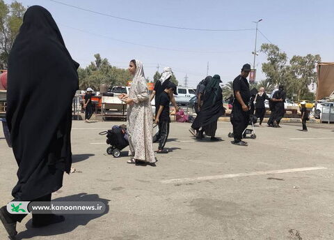 سفیران اربعین کانون استان بوشهر در مسیر کربلا