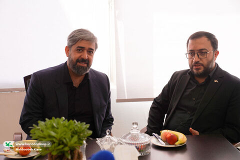 حضور مدیرعامل کانون در خبرگزاری پانا به مناسبت روز خبرنگار
