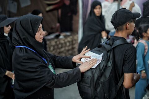 کانون پرورش فکری استان ایلام در مسیر پیاده روی اربعین ۱۴۰۴ به روایت تصویر