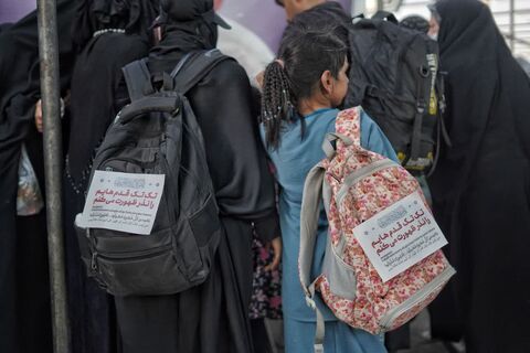 کانون پرورش فکری استان ایلام در مسیر پیاده روی اربعین ۱۴۰۴ به روایت تصویر