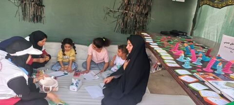 کانون پرورش فکری استان ایلام در مسیر پیاده روی اربعین ۱۴۰۴ به روایت تصویر