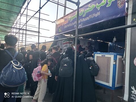 کانون پرورش فکری استان ایلام در مسیر پیاده روی اربعین ۱۴۰۴ به روایت تصویر