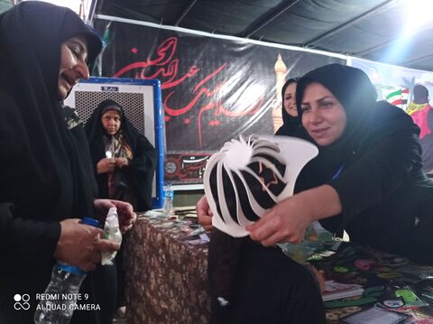 کانون پرورش فکری استان ایلام در مسیر پیاده روی اربعین ۱۴۰۴ به روایت تصویر
