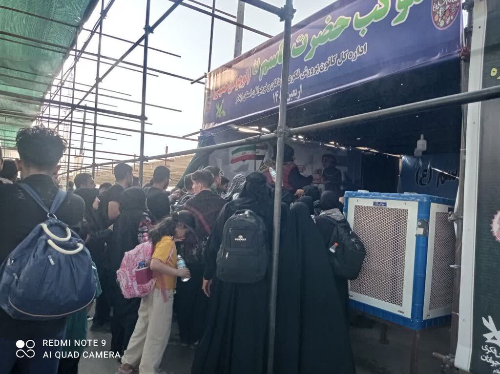 مرز مهران، میزبان کوچک‌ترین سفیران اربعین