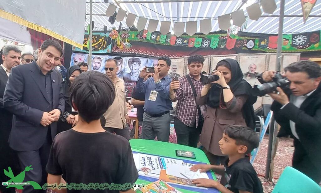 موکب کانون پرورش فکری کودکان و نوجوانان؛ چراغ فرهنگ و هنر در جاده عشق