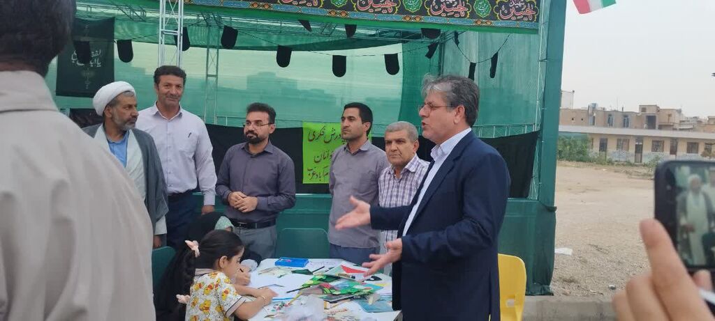 ویژه‌برنامه‌های موکب اسلام‌آباد غرب برای زائران