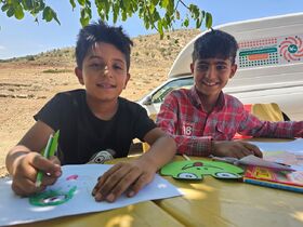 خدمات رسانی کانون پرورش فکری کهگیلویه و بویراحمد به کودکان عشایری