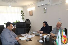 رئیس سازمان فرهنگی، اجتماعی و ورزشی شهرداری شاهین‌شهر مهمان مدیرکل کانون استان اصفهان شد