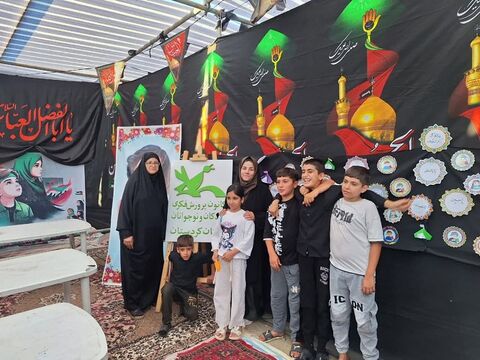 موکب فرهنگی کانون استان اصفهان در مرز باشماق میزبان زائران اربعین است/۲