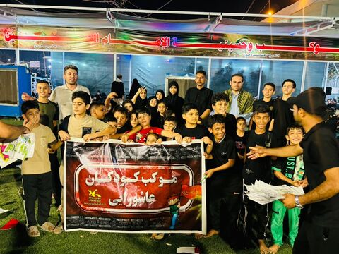 همراهی سفیران کانون کهگیلویه و بویراحمد در پیاده‌روی اربعین در کربلای معلی