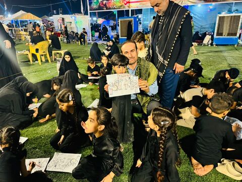 همراهی سفیران کانون کهگیلویه و بویراحمد در پیاده‌روی اربعین در کربلای معلی