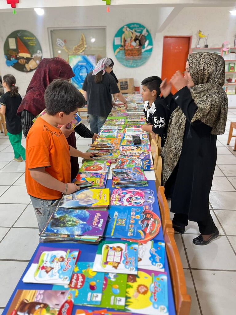 برپایی نمایشگاه کتاب در کانون پرورش فکری یاسوج