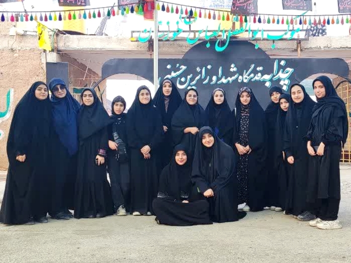 اعزام گروه‌های دختران کانون پرورش فکری خوزستان به مرز چذابه