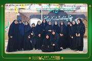 اعزام گروه‌های دختران کانون پرورش فکری خوزستان به مرز چذابه