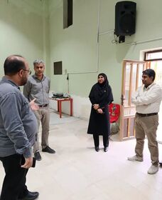 بازدید سرپرست معاونت هماهنگی امور عمرانی استانداری هرمزگان از پلاتو نمایش میناب