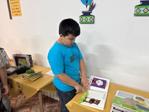 ادامه نمایشگاه حسی لمسی