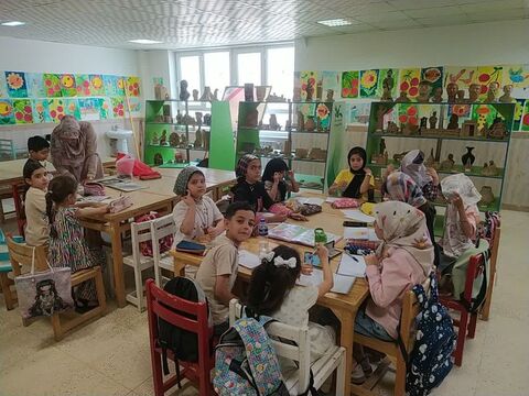 مردادماه گرم و حضور پرشور کودکان و نوجوان در مراکز فرهنگی- هنری کانون همدان