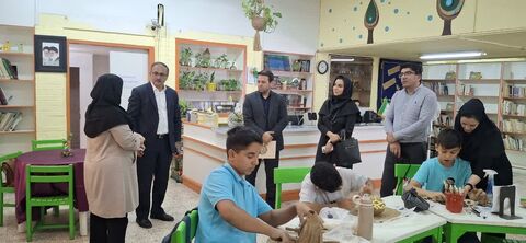 بازدید شهردار منطقه از مرکز 4 مشهد